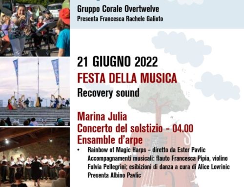 Festa della Musica 2022 – Concerto del Solstizio con Rainbow of Magic Harps – Marina Julia
